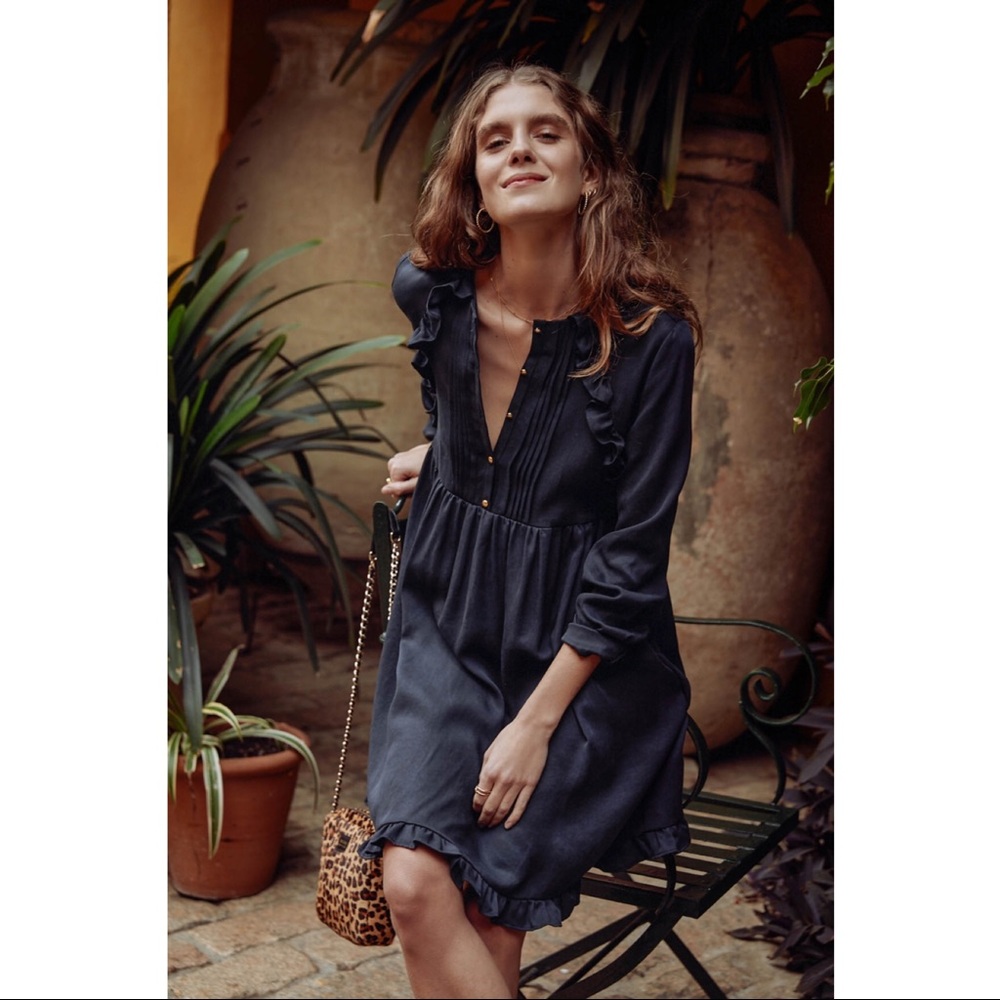 // balzac // navy karina dress